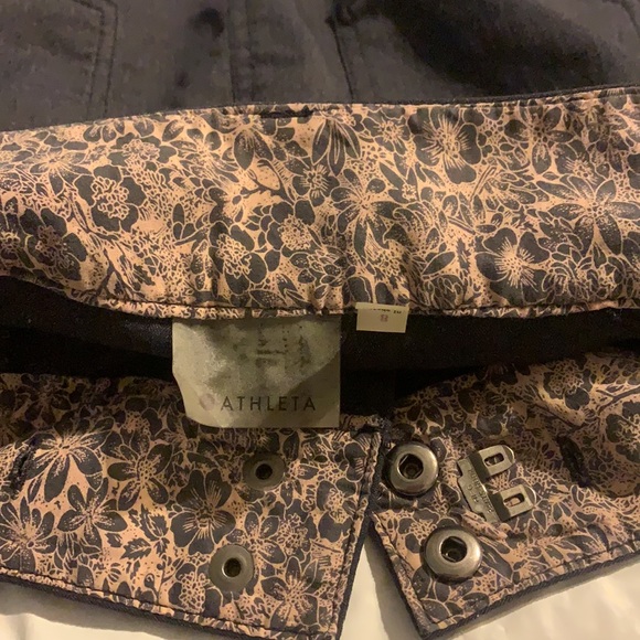 Athleta Size 8 Gray Athletic Casual Mini Skirt - Picture 5 of 7